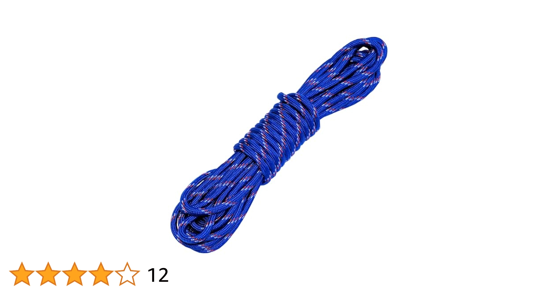 延縄ロープ　4mmから5mm 1500mから2000mほど 4mmx20M ロープ-A PPナスカン付ロープ タカ産業 サイズ4mmx20m