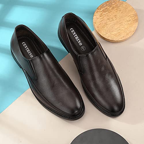 Image of Centrino Moccasin for Men | Stylish & Comfortable Slip-On | Soft Cushioned Insole | Hand-Stitched Trendy Design (6041)