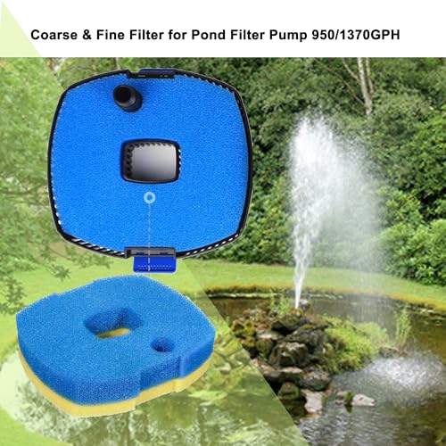 4 filtros esponja para estanque pack x4 miniatura 2
