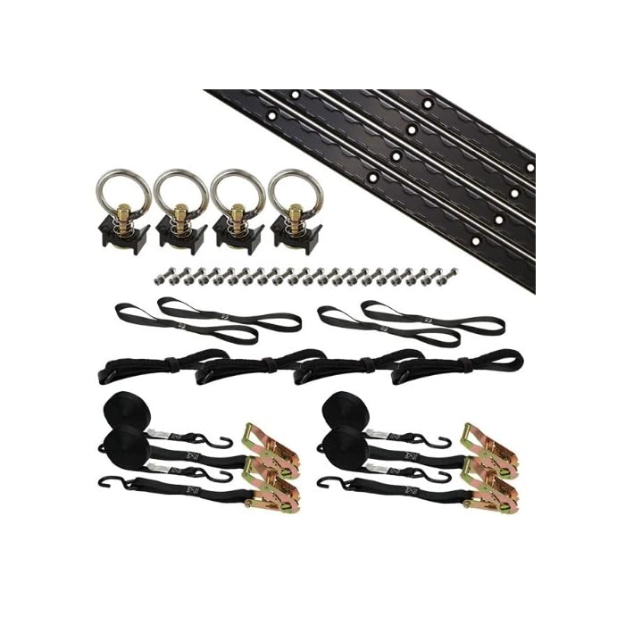 Buy US Cargo Control Black 8 Foot Single Tie Down System Convenient