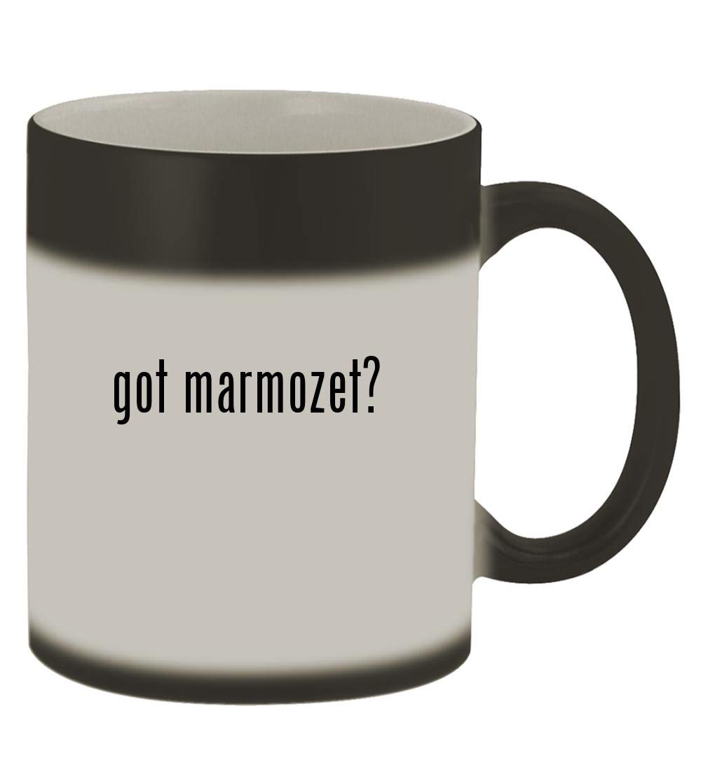 got marmozet? - 11oz Magic Color Changing Mug, Matte Black
