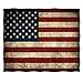 Levens American Flag Blanket for Men Women, Vintage USA Flag Patriots Blanket Gift for Veteran American Citizenship, 50