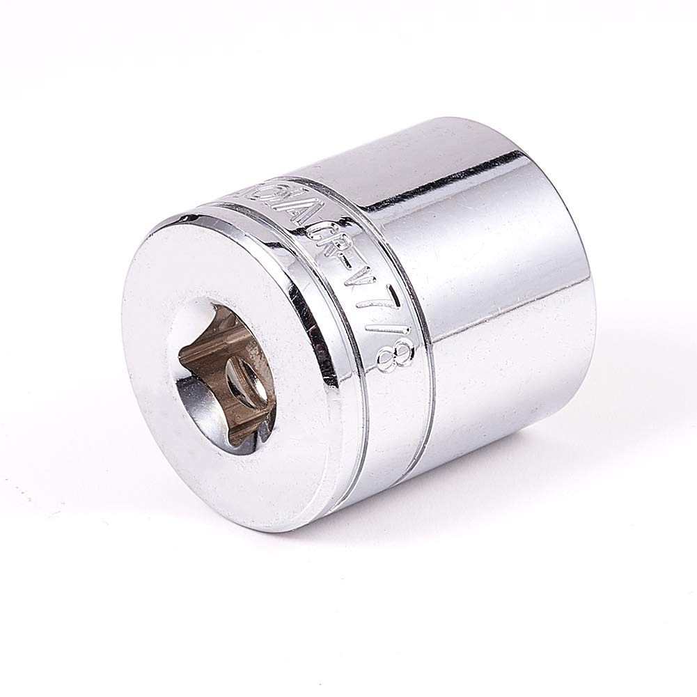 Utoolmart Lot De 2 Douilles Torx Peu Profondes De 0,95 Cm à 6 Pans En