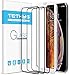 TETHYS Glass Screen Protector Designed for iPhone 11 / iPhone XR / iPhone 12 / iPhone 12 Pro [Edge To Edge] Full Coverage Tempered Glass Compatible iPhone 12/12Pro/11/Xr 6.1"[Guidance Frame], 3 Pack