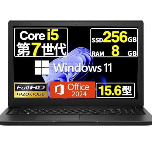 �y�����ςݕi�z DELL Latitude 3580 /15.6�C���` / �m�[�g�p�\�R��/Core i5-7200U ��7���� / Win11 Pro/MS Office H&B 2024���� / �t��HD/Wi-Fi5 / Bluetooth/�J����/