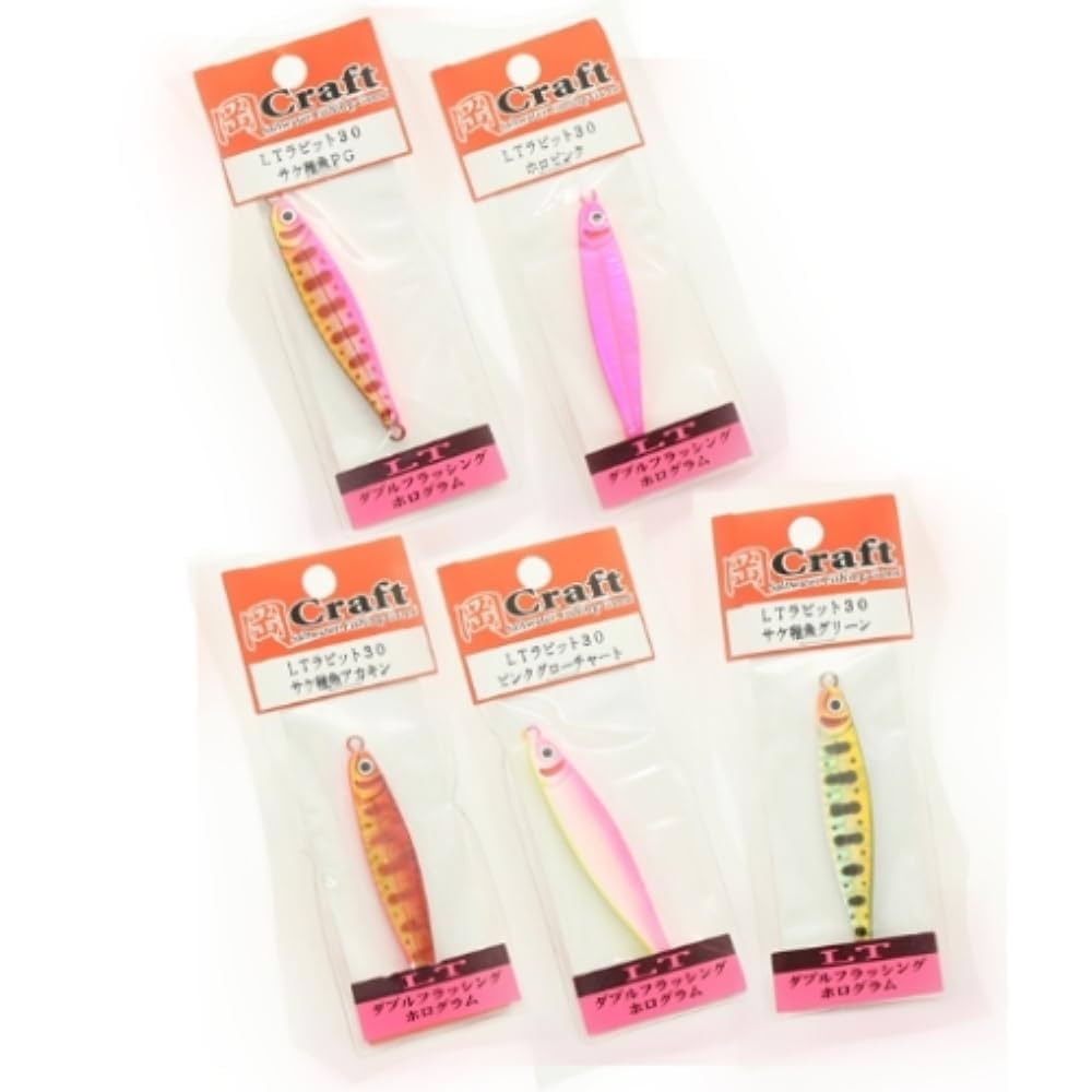 Amazon.co.jp: 岡クラフト ルアー メタルジグ 岡ジグ LTラビット