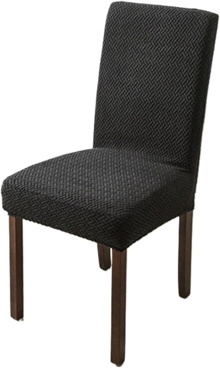 Elastic Thickened Chair Cover Backrest Integrated Table and Chair Seat Cover Removable and Washable(A1,6pc)
