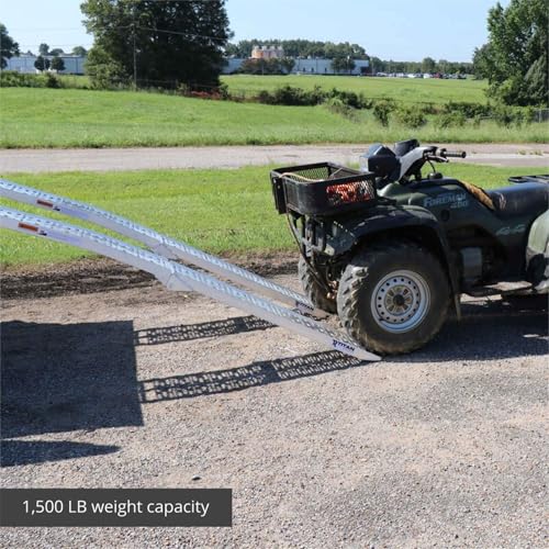 Rampas Plegables de Aluminio para ATV 7.5 ft 1500 lb miniatura 4