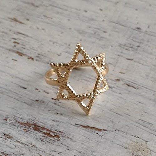 Miniatura 5 de Star of David Ring Jewish Ring Magen David Jewish Star Ring Jewish Jewelry