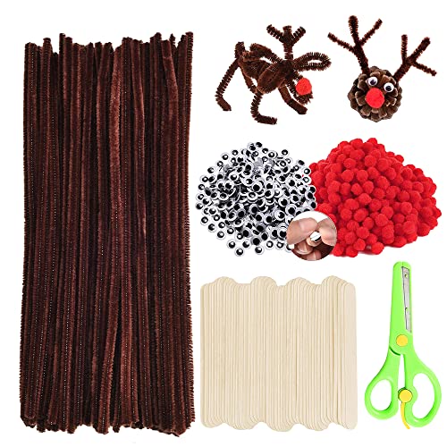 751PCS limpiapipas marron,limpiador de Pipas,Tallos de Chenilla,limpiapipas navidad,limpiapipas manualidades,limpia pipas para manualidades marrón,limpia pipas para manualidades Cover