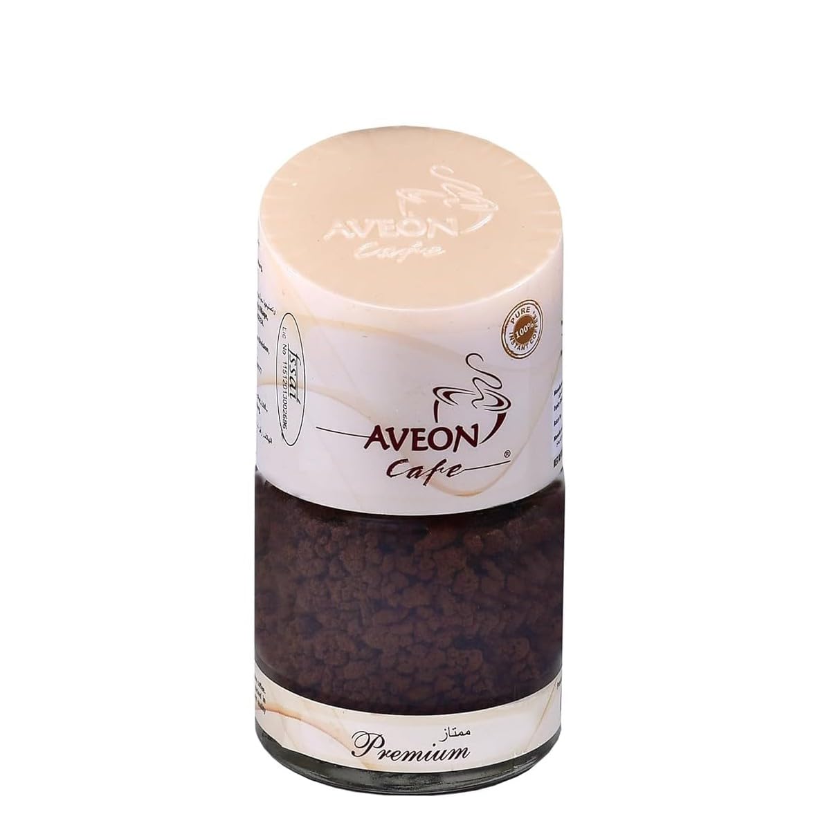 Aveon Café Premium Instant Coffee - 50g Jar | Finely Agglomerated Blend for Rich Aroma & Smooth Flavor | Crafted with Arabica and Robusta | 100% Coffee Perfection - 50g (B08GSW1J1Q) Amazon Price History, Amazon Price Tracker