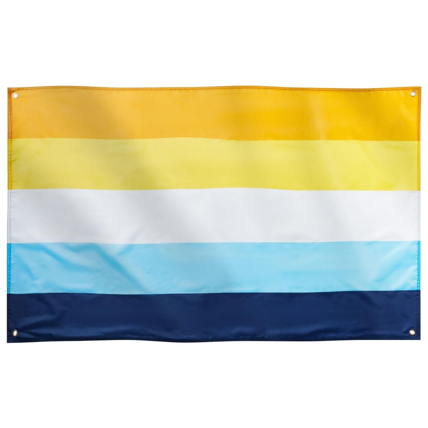 Aroace Pride Flag, 91x152cm, 3ft x 5ft, 4 Grommets, Eyelet In Every Corner, LGBT Pride Premium Flag, Inside, Outside, Vivid Colours