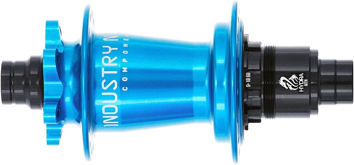 Industry Nine Hydra Classic Boost Rear 6 Bolt 32 Hole Disc MTB Hub 12x148mm XD - Turquoise - H2MTXAXE2