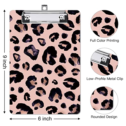 Image of Small Plastic Clipboard 6 x 9 in, Standard A5 Size Fashion Clip Board