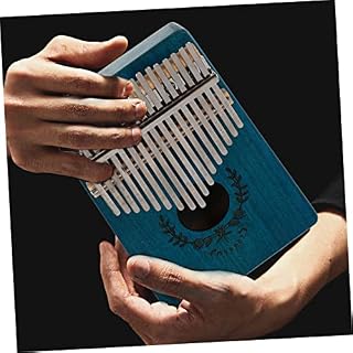 Mikinona 1 Set Musique Et Mini Touches Adultes Professionnel Mbira Piano Pratique Kalimba Bois Bleu Débutants Doigt… - Les Beatles, Paul McCartney, John Lennon, RIngo Starr, George Harrison Mikinona 1 Set Musique Et Mini Touches Adultes Professionnel Mbira Piano Pratique Kalimba Bois Bleu Débutants Doigt… – Image 3