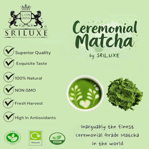 Té matcha ceremonial en polvo 100g premium miniatura 6