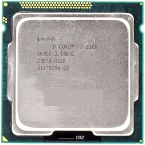 CPU Core I3-2100 I3 2100 3.1 GHz Dual-Core CPU Processor 3M 65W LGA 1155 10pcsLot Responsive and Powerful