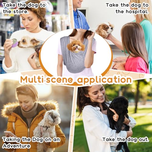Healife Hunde Tragetasche, Hundetasche für kleine Hunde 5kg, Hundertucksack bis 15 kg, Hundertucksack bis 10kg, Tragetasche Hund, Hundetragetasche bis 10kg - Verstellbarer Riemen
