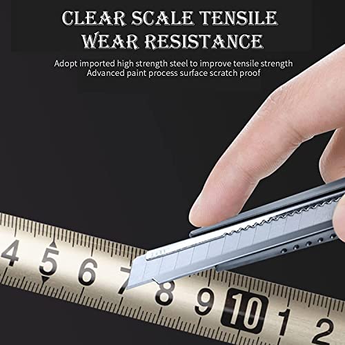 Cinta métrica de acero inoxidable retractable 7.5m miniatura 6