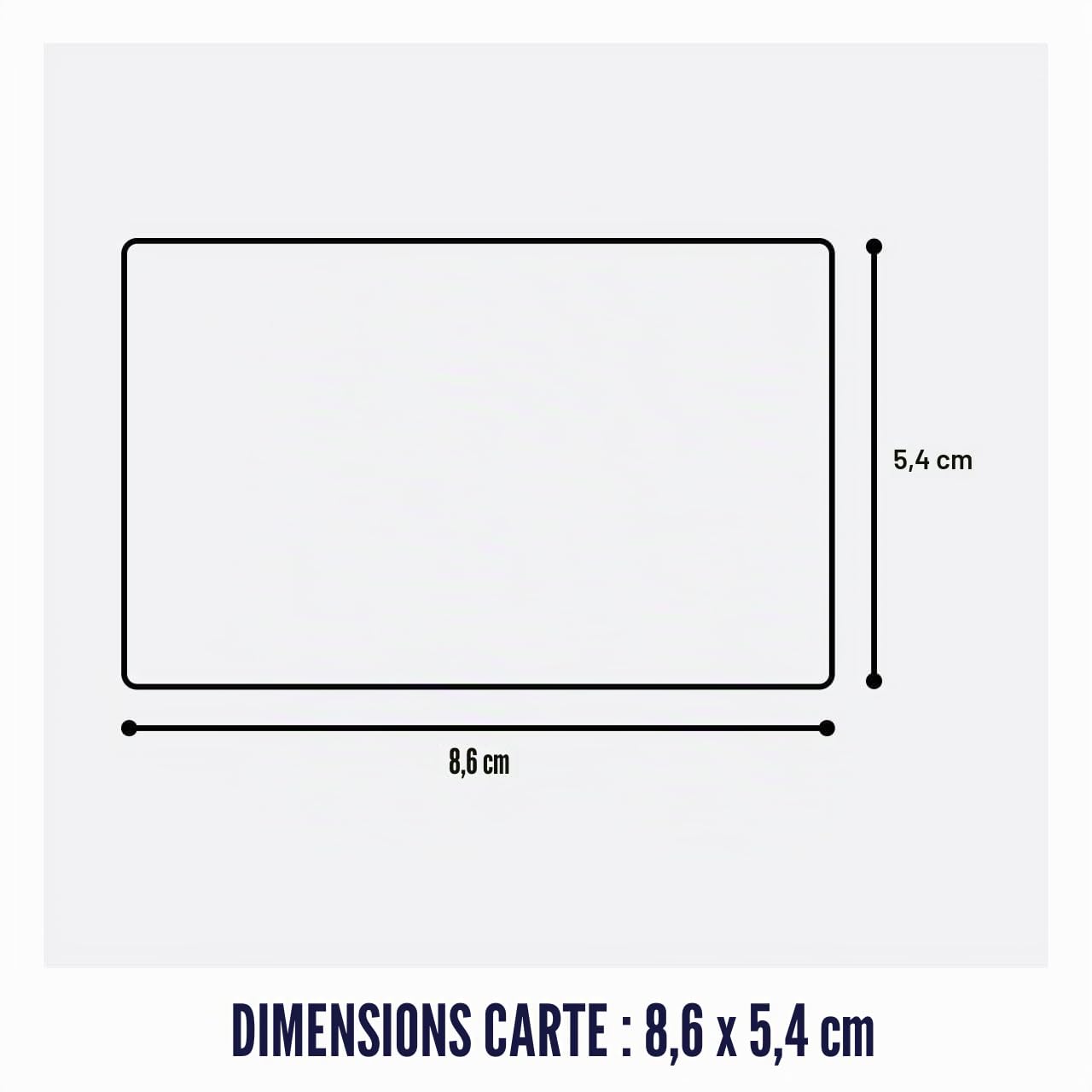 CKB LTD Lot de 100 cartes vierges en plastique PVC Noir 760 microns Taille standard CR80 86 x 54 mm Idéal pour surimpression sur n'importe quelle imprimante de bureau Noir brillant