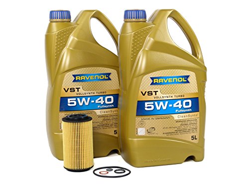 Kit de Cambio de Aceite Motor BLAU 5W-40 10L miniatura 1