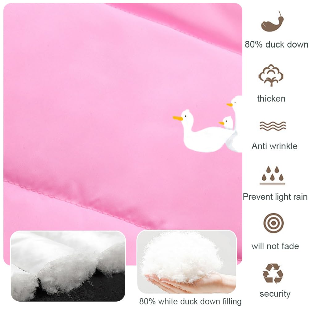Combinaison de Ski Fille Chaude Vêtements de Ski Garçon Coupe-vent Combinaisons de Neige Bébé avec Capuche