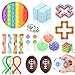 Nestling Fidget Toys Set,Giocattoli Sensoriali Economici Fidget, Sensoriale Fidget Toy Kit per Ansia e Stress, Simple Dimple Fidget, Regali Antistress per Bambini Adulti(22 Pezzi)