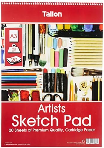 Artbox A3 Skizzenblock – 20 Blatt, 90 G/m² Papier