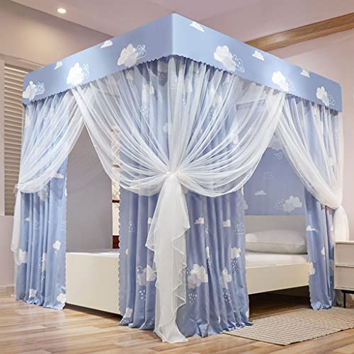 Mosquitera de cama California King para evitar picaduras de insectos 2