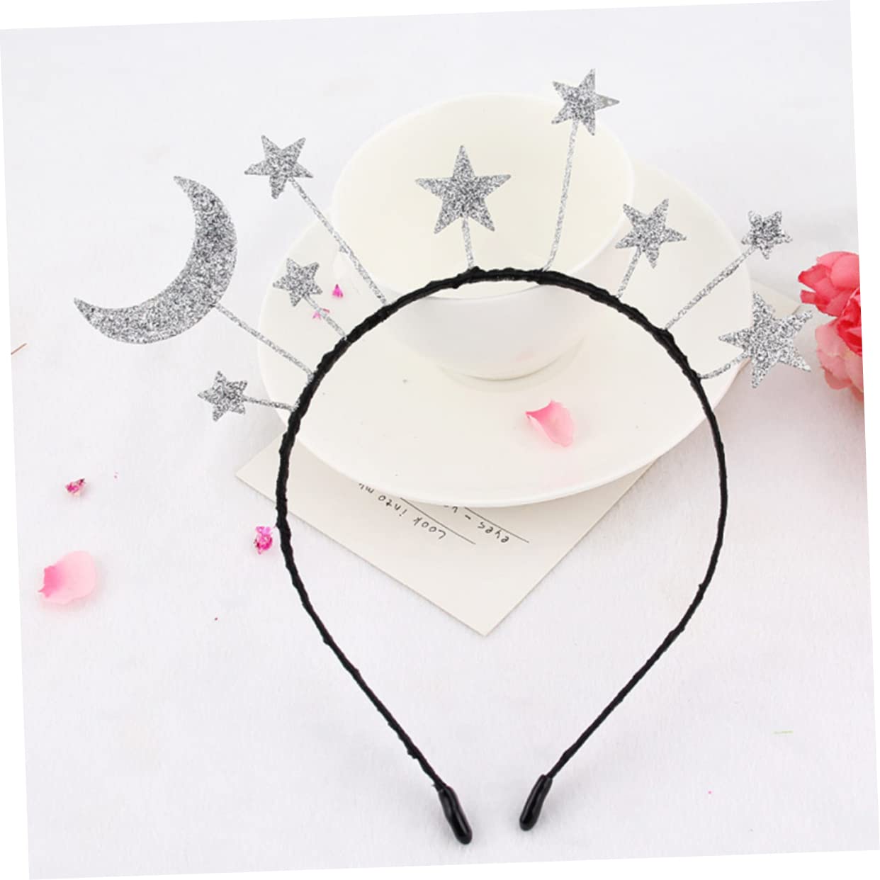 PLAFOPE Cerchietti Per Da Bambina Con Design A Stella Set Di Copricapi Delicati Per Feste Da Donna