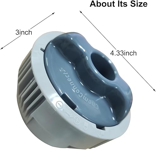 Miniatura 3 de P05345 P03821 Sistema dispensador de cloro químico, dispensador químico compatible con Coleman Saluspa para bañera de hidromasaje spa y hidromasaje