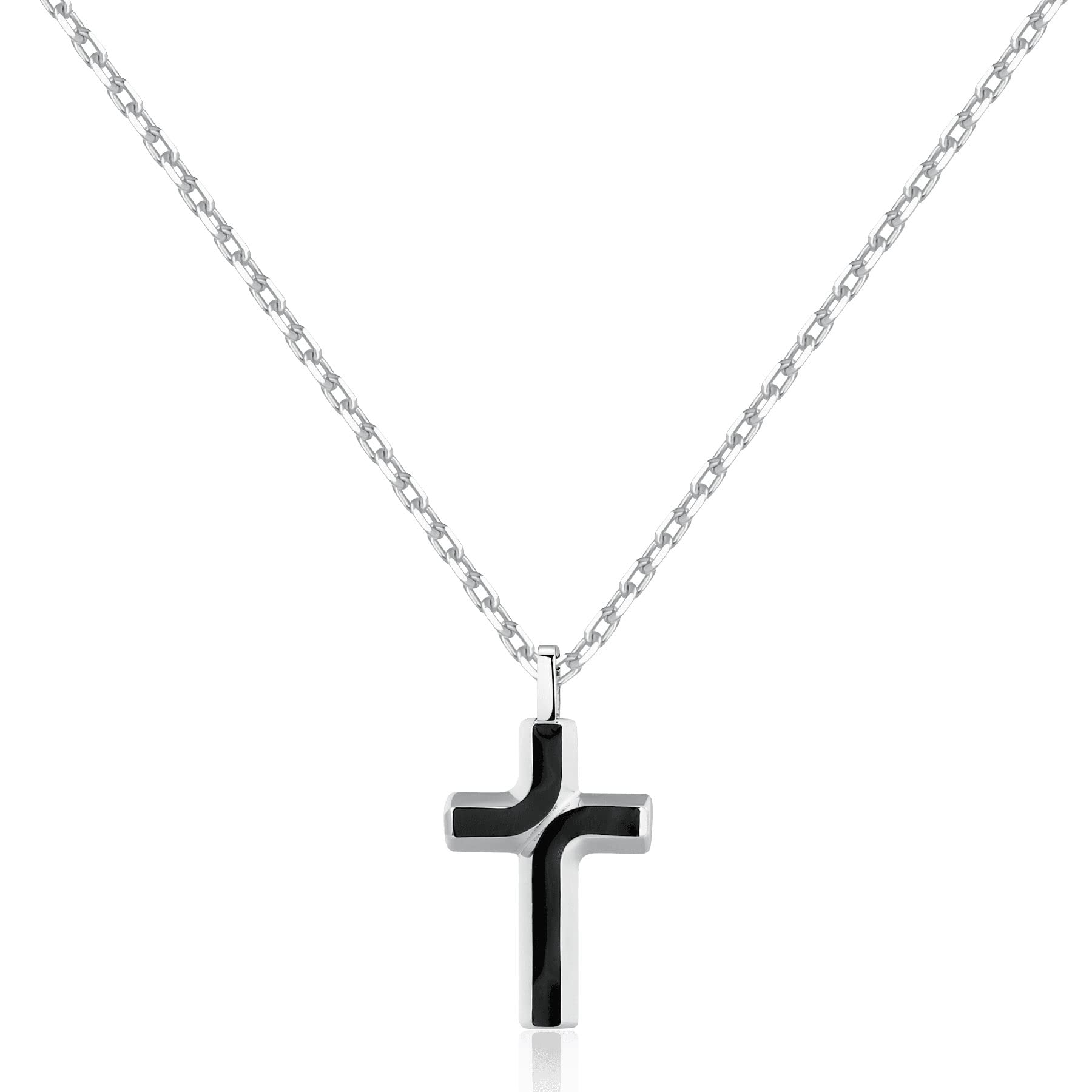 Brosway Collana Uomo In Acciaio Con Simbolo Croce | Collezione Backliner - BBC07-image