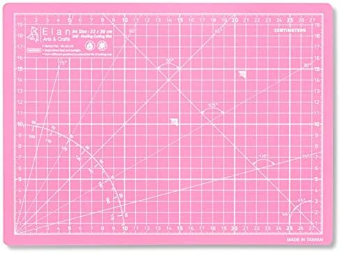 Elan Cutting Mat A3 Pink and Purple, 5-Ply Craft Mat, Self-Healing Cutting Board Craft, Art Mat, Self Healing Cutting Mat 44 x 30, Dressmaking Accessories for Sewing, Quilting, and Crafting