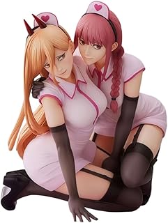 マキマ アクションフィギュア パワーフィギュア ナーススタイリング アニメ 女の子 フィギュア 像 13cm パワー&マキマモデル デスクトップコレクション