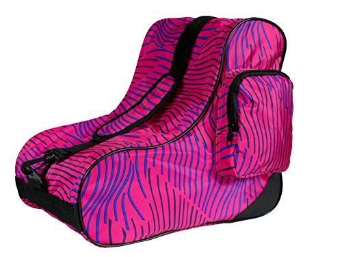 Epic Skates Epic Pink Zebra Premium Skate Bag, Pink/Purple, One Size by Epic Skates - Image 3