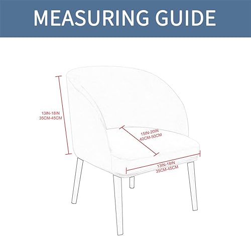 Miniatura 3 de Paquete de 2 fundas redondas de terciopelo suave para sillón con respaldo curvado, asiento ancho moderno de mediados de siglo, para sala de estar,