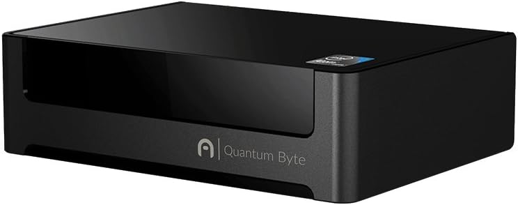 Azulle Quantum Byte Fanless Windows® Mini Desktop PC with Windows 10 Intel Baytrail-T (Quad-core) Z3735F up to 1.83GHz, 2GB RAM+32GB storage