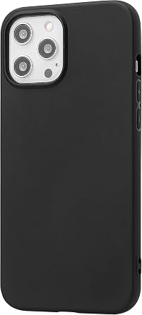 Ultra Thin Black Case Compatible with iPhone 13 Pro Slim, Soft, and Flexible NOT Hard [Matte Finish] Protective Black Phone Cover for iPhone 13 Pro, 6.1 Inch - Matte Black