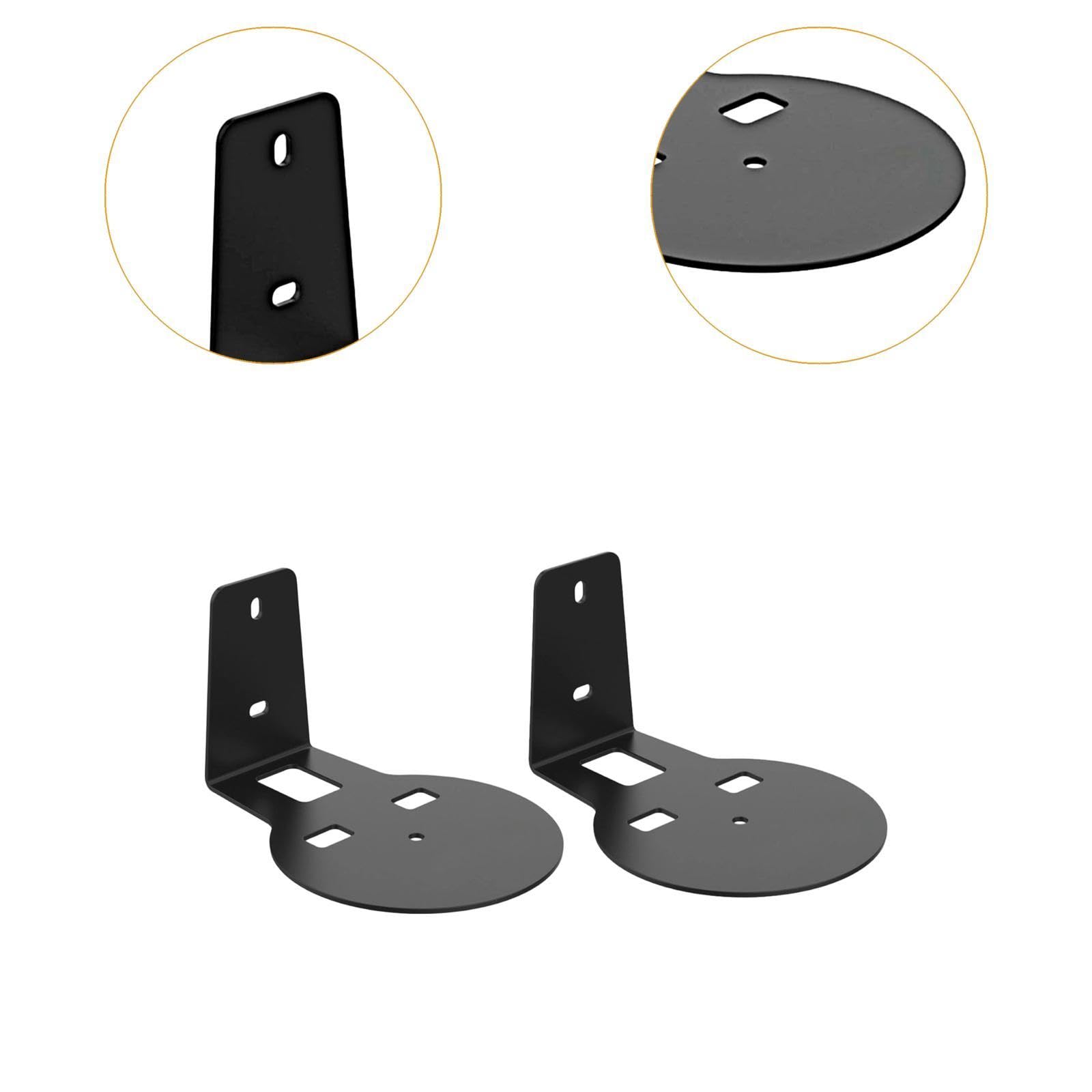 Soporte de Pared para Altavoz de 2 Piezas, Compacto, Resistente Y Robusto.