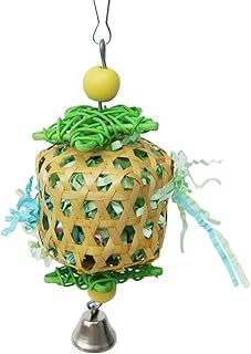 TANOMA Bird Toys for Conures Parakeet, Birds Cage Accessories, Bird Shredding Foraging Toys for Cage