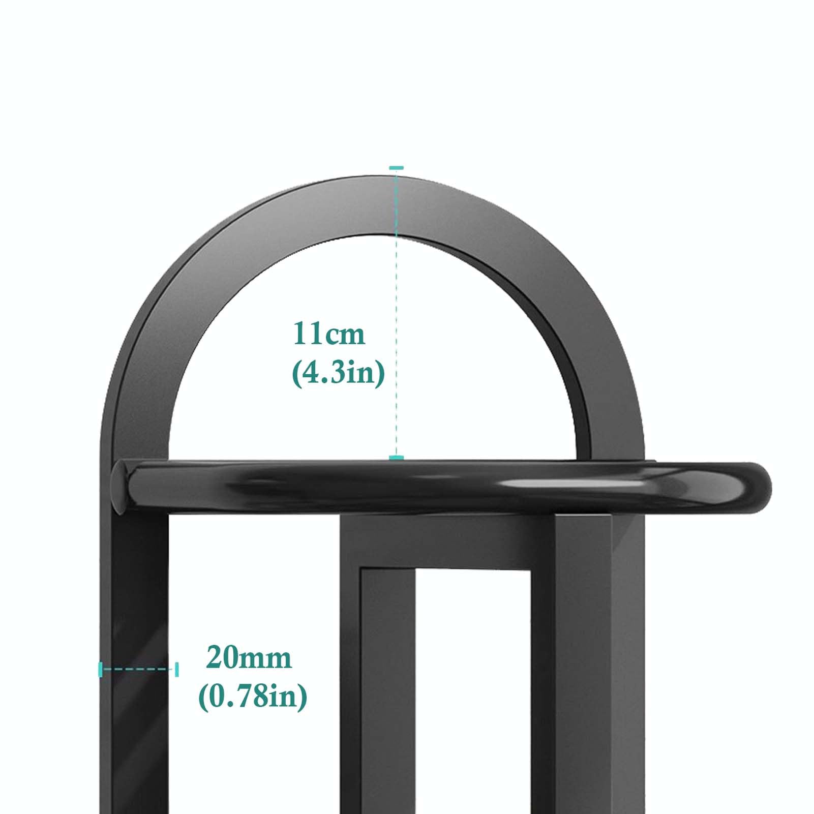 Étagère à Plantes en métal à 5 Niveaux - Étagère d'angle Haute pour Pots de Fleurs, utilisable en intérieur et en extérieur - Support Robuste pour Plusieurs Plantes, idéal pour Le Jardin, Le