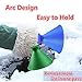 Round Windshield Ice Scraper, Yoruii Magic Cone-Shaped Car Windshield Ice Scraper, Car Snow Removal Shovel Tool as Gift