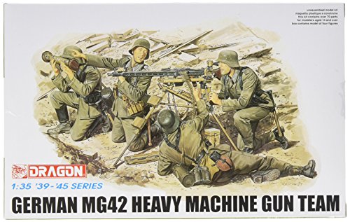 Dragon Models MG42 Heavy Machinegun Team Model Kit miniatura 1