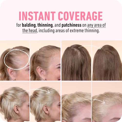 Image of BOLDIFY Hairline Powder - Water-Resistant Root Touch Up Hair Color for Gray Coverage - 24-Hour Stain-Proof, Mess-Free Hair Powder for Thinning Hair