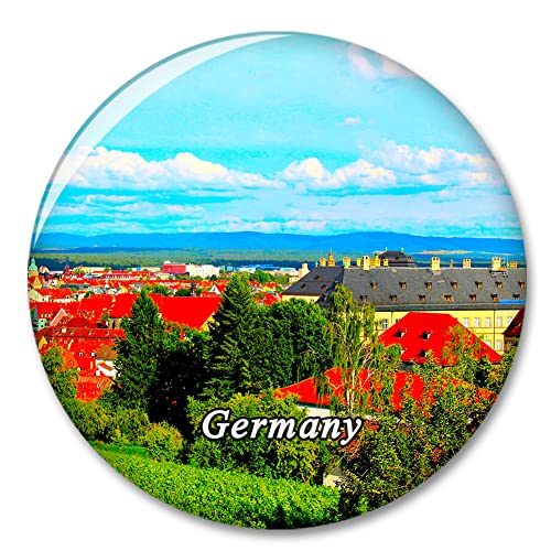 Imán decorativo para nevera, diseño de Bamberg de Alemania
