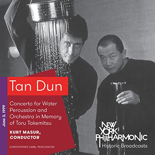 Amazon.co.jp Tan Dun Concerto for Water Percussion and Orchestra in Memory of Toru Takemitsu