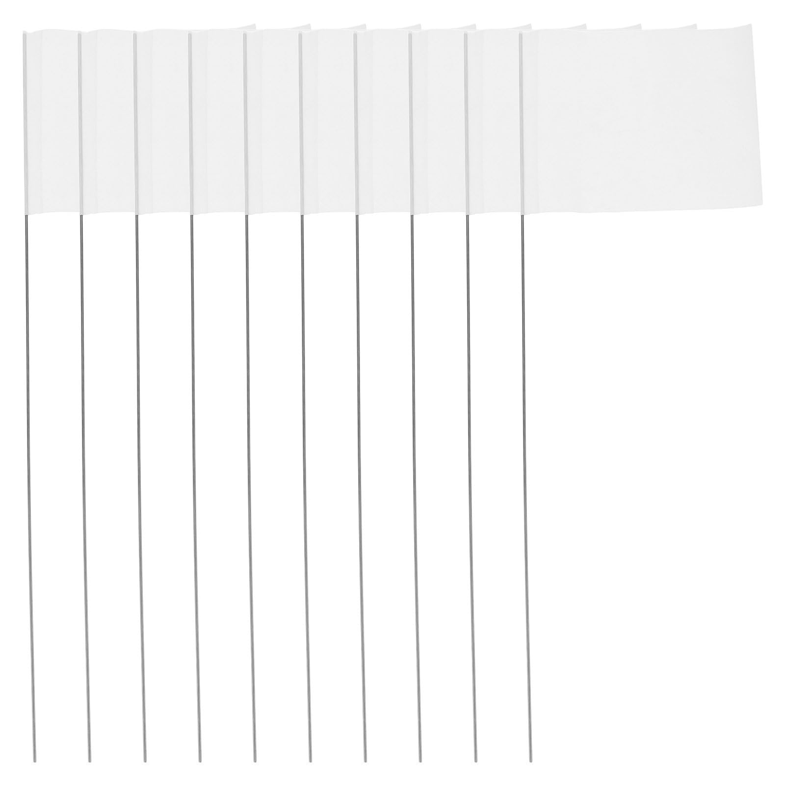 Drapeaux de marquage de pelouse Gatuida en bois pour organiser l'arrosage dans votre jardin