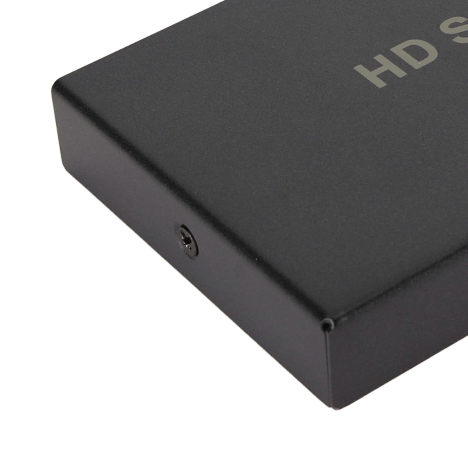 Splitter HDMI, Interfaccia Multimediale HD Splitter 2.0, 4K 60Hz Switcher HDMI 1 Ingresso 4 Uscite 18 Gbps HDCP2.2 RGB444 Adattatore Schermo Duplicato a Specchio per PC Portatile (Spina UE)
