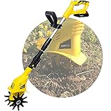 【Facile à utiliser】: Son poids n'est que de 2,65 kg, qui peut être facilement tenu même d'une seule main. La poignée en aluminium rétractable du timon à conducteur marchant peut être réglée de 97 cm à 127 cm. Cela vous permet de garder le dos droit et d'éviter les douleurs musculaires et à la taille sans vous pencher ni vous agenouiller.