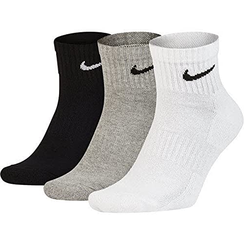 Nike Everyday Cushion Ankle Training Socks (3 Pair), Men's & Women's